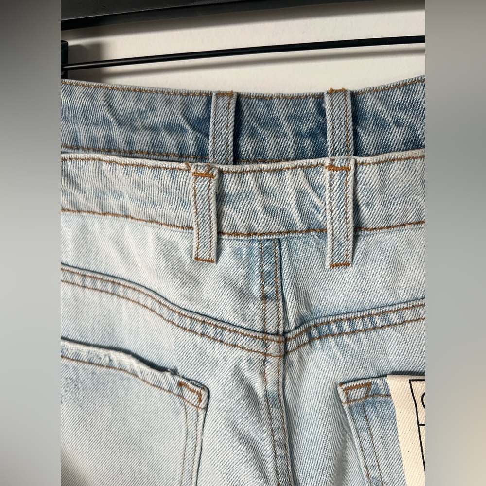 SER.O.YA Saphira Double Waistband Wide Leg Jeans in Skylight NWT - Picture 12 of 16